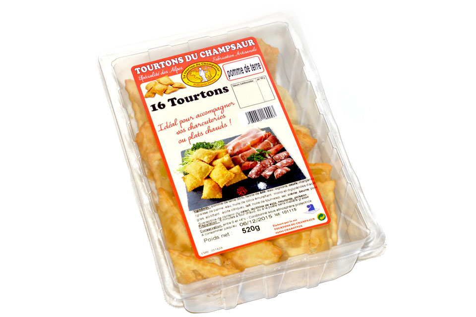 Barquette familiale de 16 Tourtons