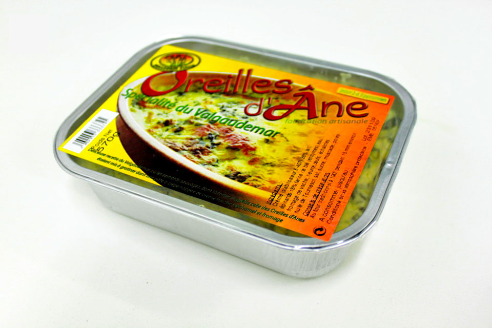 Gratin d'Oreilles d'âne fraîches